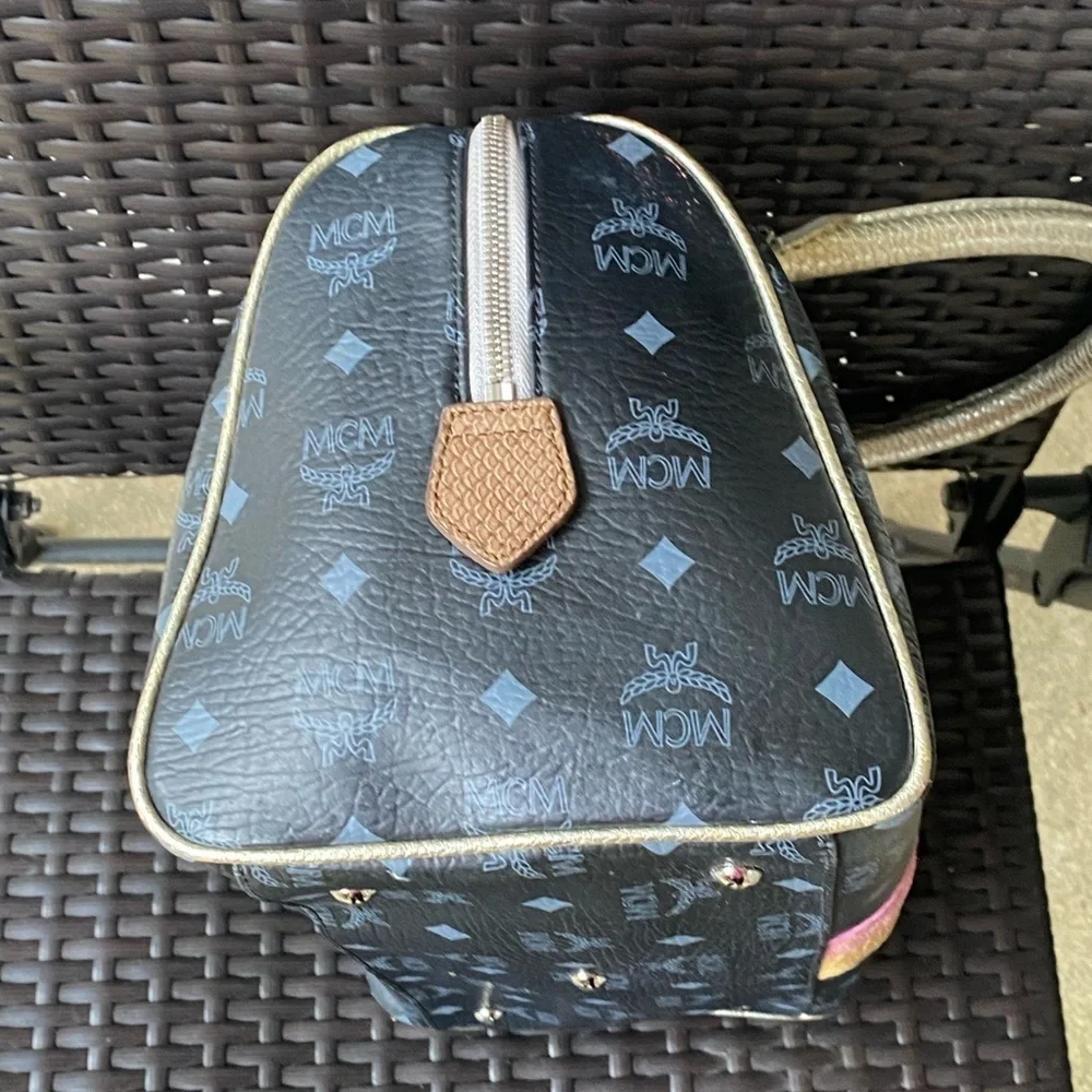 MCM Black and Multicolor Women's Bag